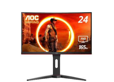 AOC C24G1A Gaming Monitor with 165Hz refresh rate